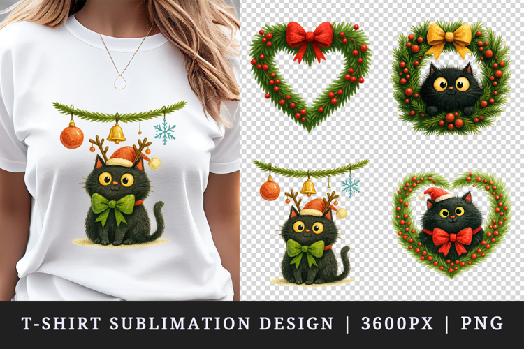 Christmas t-shirt printable sublimation design png