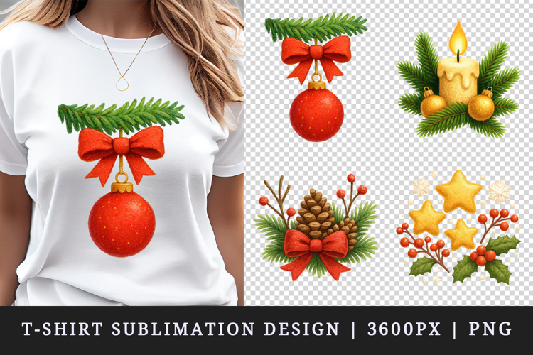 Christmas t-shirt printable sublimation design png
