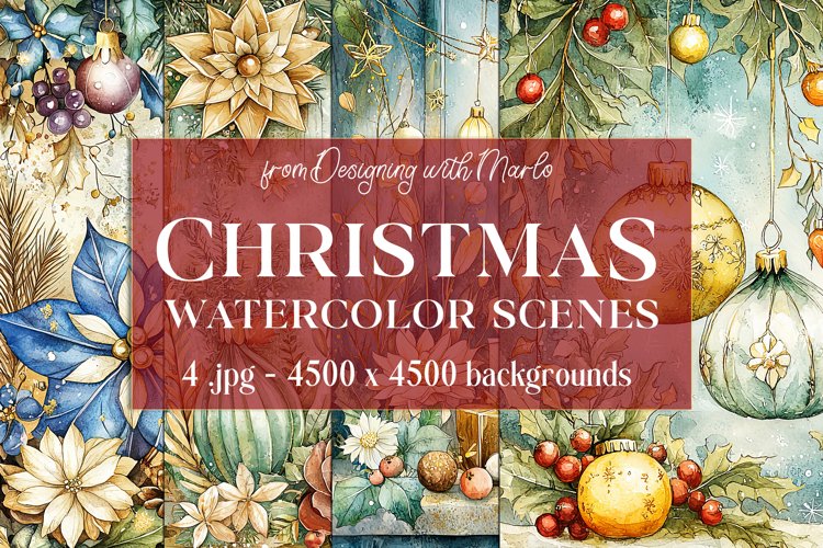 Christmas Scene Clipart