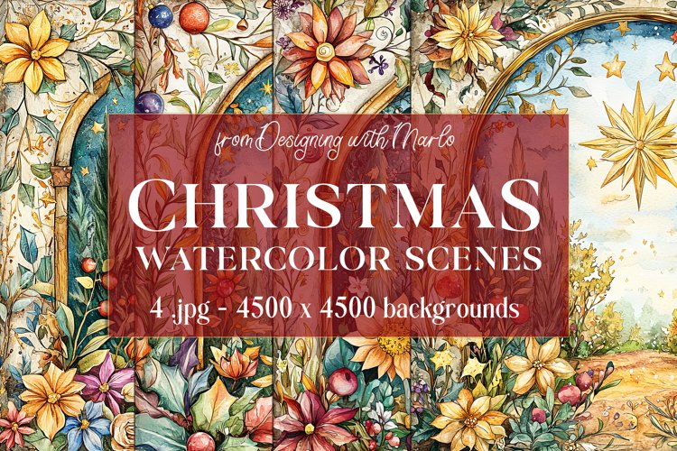Christmas Scene Clipart Image 22