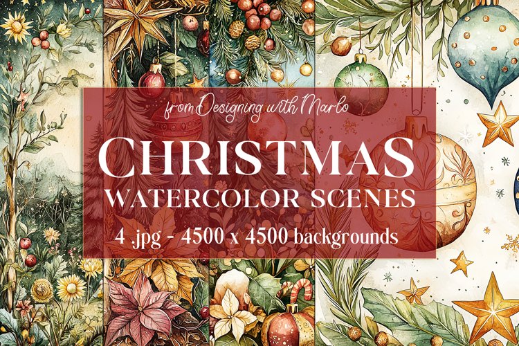 Christmas Scene Clipart Image 6