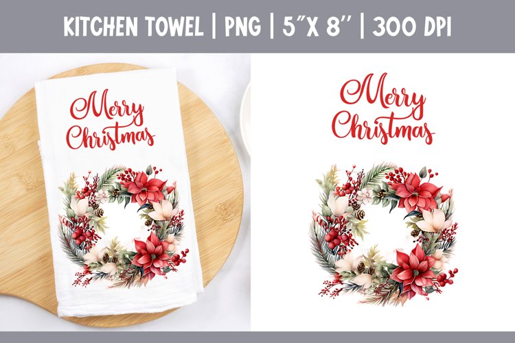 Christmas Wreath Clipart Image 10