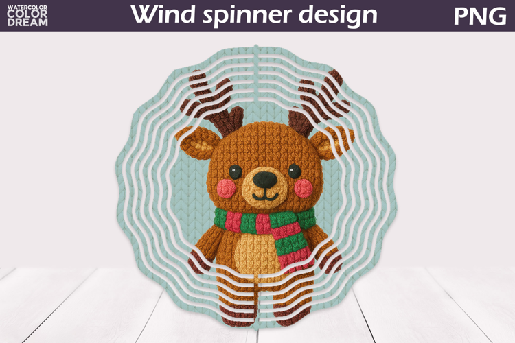 Christmas Wind Spinner | Reindeer Wind Spinner
