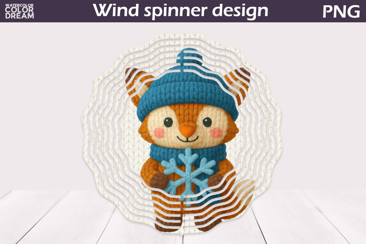 Christmas Wind Spinner | Fox Wind Spinner