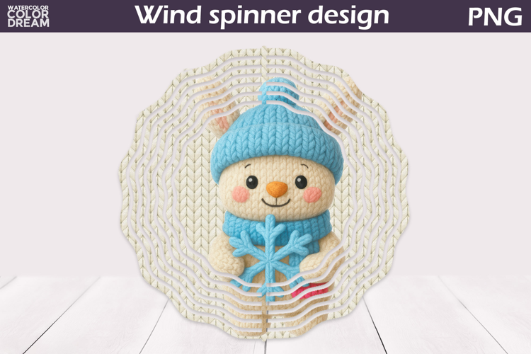 Christmas Wind Spinner | Bunny Wind Spinner