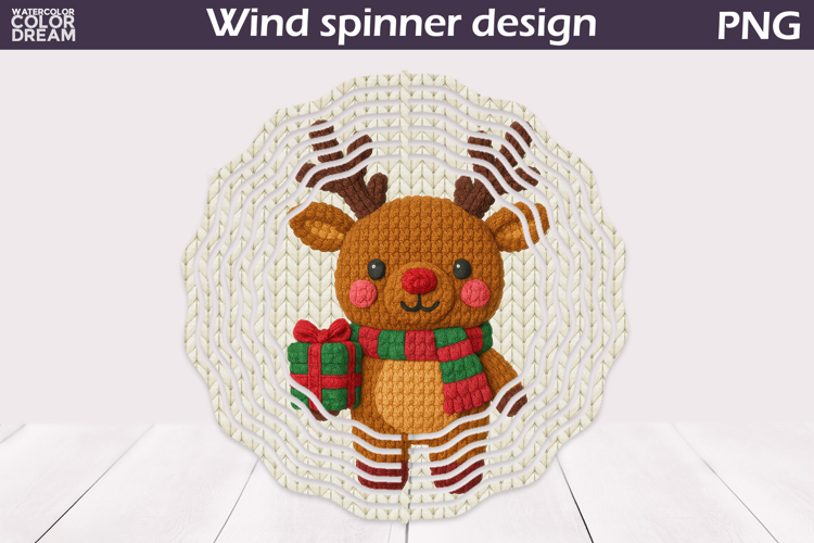 Christmas Wind Spinner | Reindeer Wind Spinner