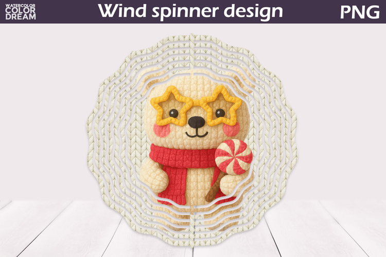 Christmas Wind Spinner | Polar Bear Wind Spinner