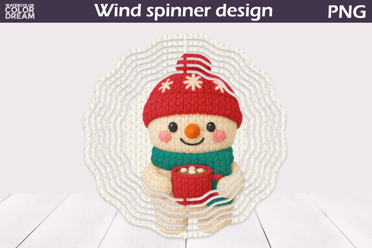 Snowman Sublimation Image 2