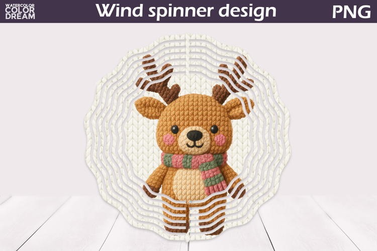 Christmas Wind Spinner | Reindeer Wind Spinner