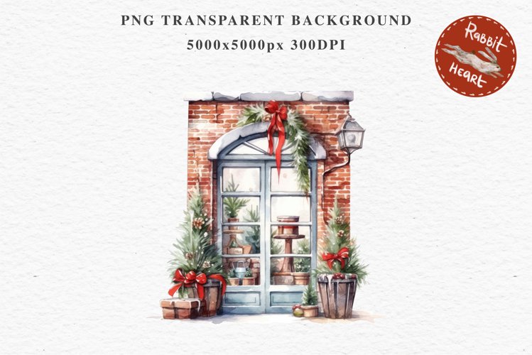 Christmas Wreath Clipart Image 17