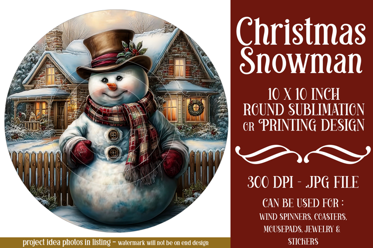 Snowman Sublimation Image 18