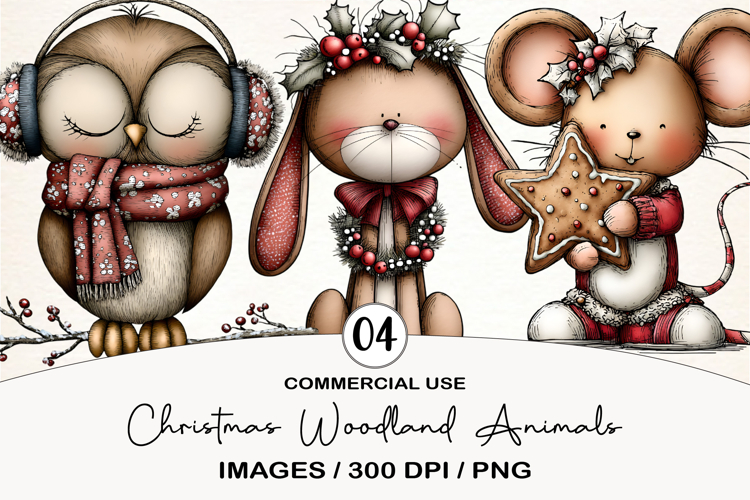 Christmas Snowman Clipart Image 2