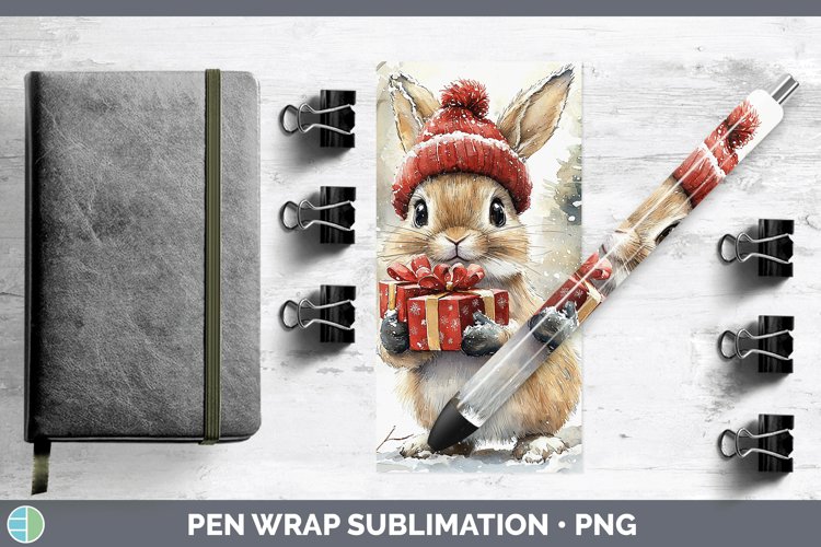 GorgeousChristmas Woodland Pen Wrap design.