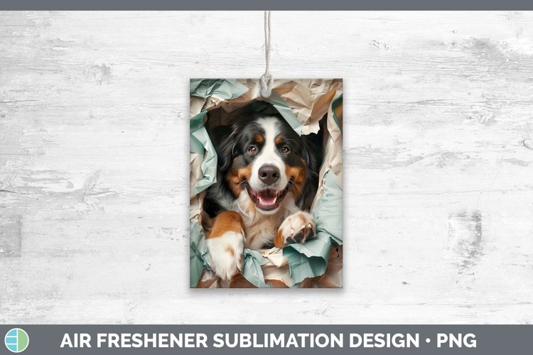 GorgeousChristmas Wrapping Dogs Air Freshener design.