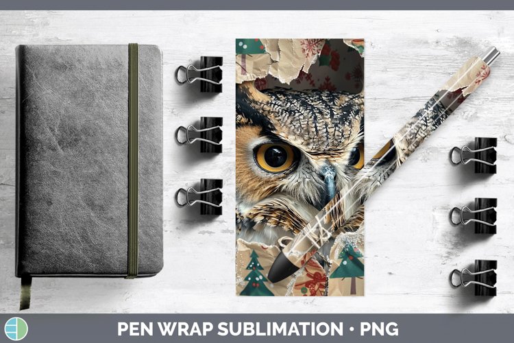 GorgeousChristmas Wrapping Pen Wrap design.