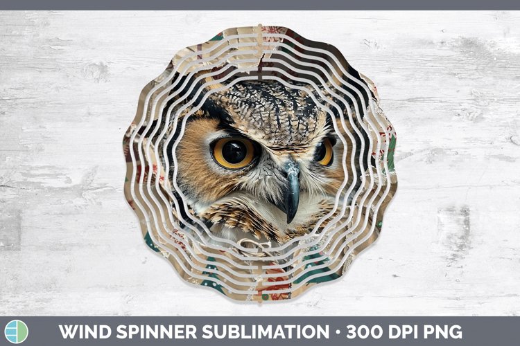 GorgeousChristmas Wrapping Wind Spinner design.