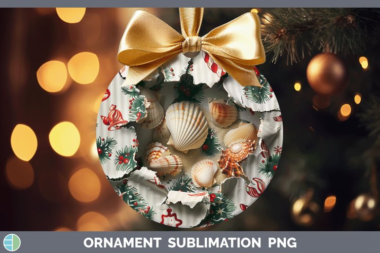 Christmas Ornament Sublimation Designs Image 7