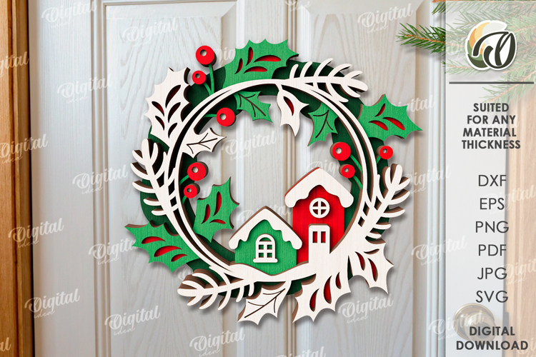 Christmas Wreath Clipart