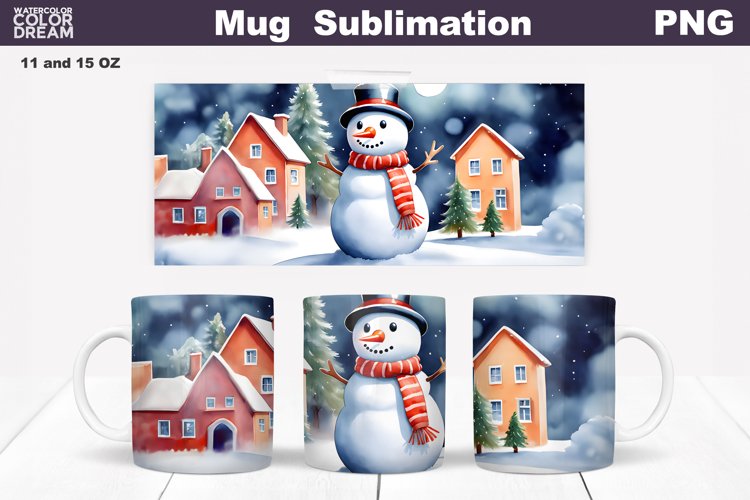 Snowman Sublimation Image 24