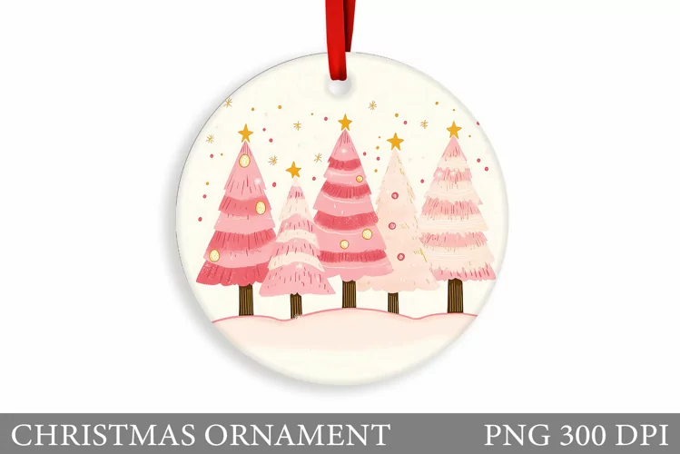 Christmas Tree Christmas Ornament. Christmas Sublimation