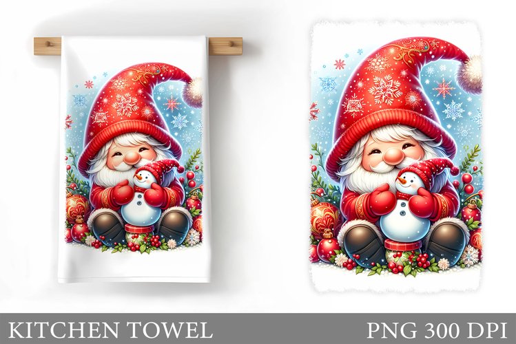 Cute Gnome Clipart Image 3