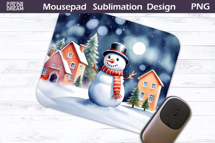 Cute Snowman Clipart Image 6