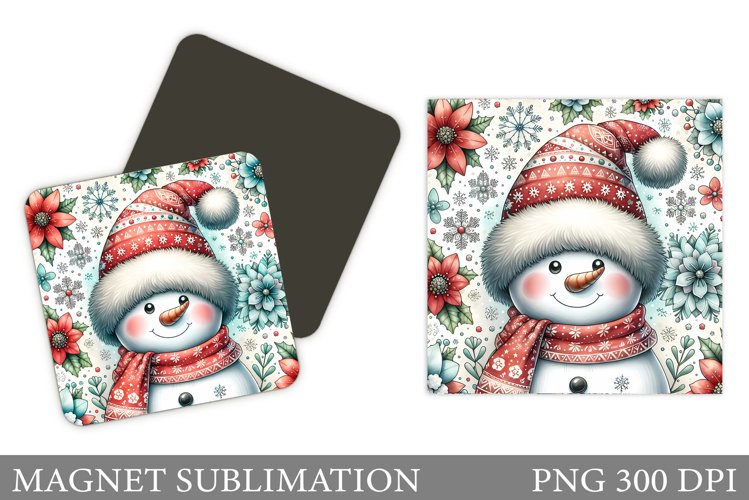 Cute Snowman Clipart Image 2