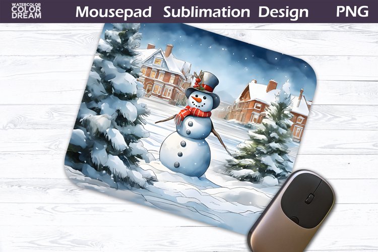 Cute Snowman Clipart Image 9