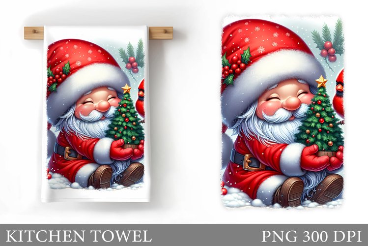 Christmas Kitchen Towel. Christmas Kitchen Towel Design