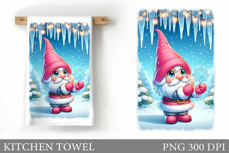 Christmas Kitchen Towel. Christmas Kitchen Towel Design
