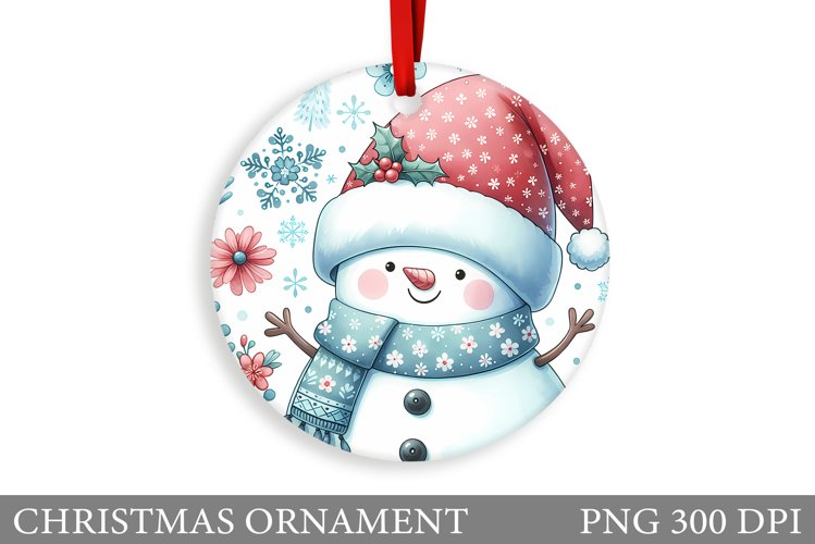 Cute Snowman Clipart Image 8