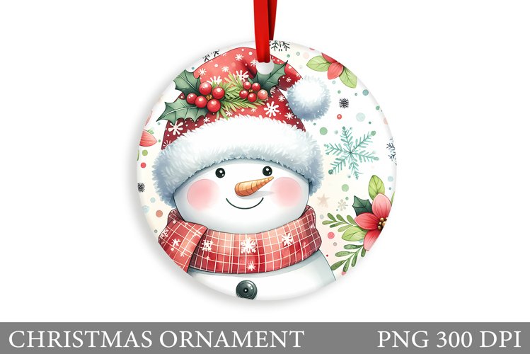 Cute Snowman Clipart Image 7