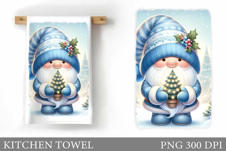 Christmas Kitchen Towel. Christmas Kitchen Towel Design
