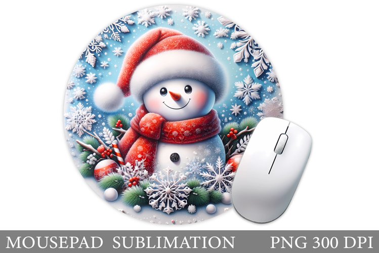 Cute Snowman Clipart Image 24
