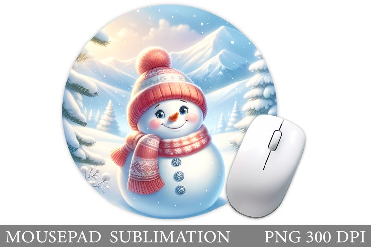 Cute Snowman Clipart Image 23