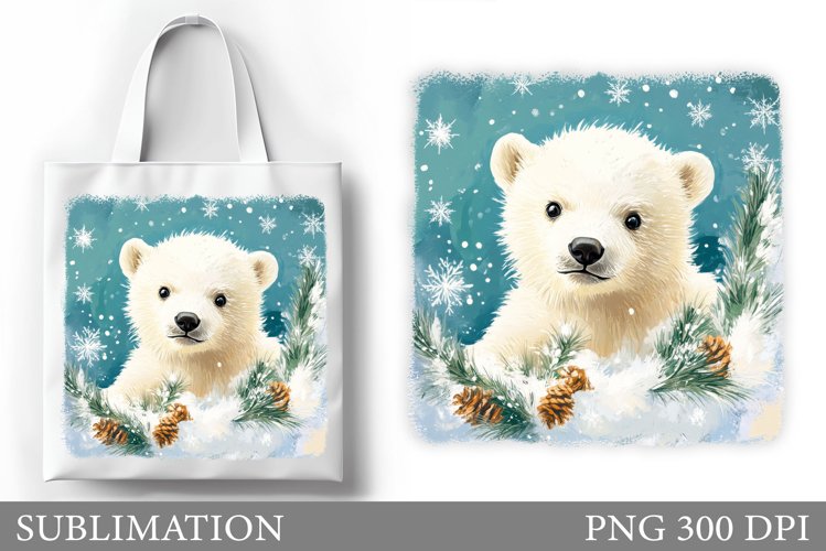 Polar Bear Clipart Image 11
