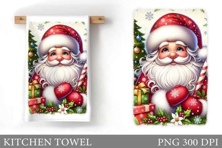 Cute Santa Clipart Image 15