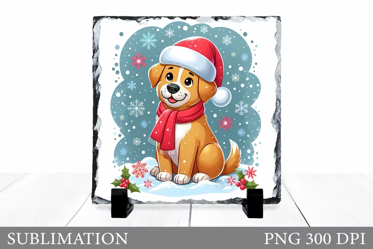 Christmas Cow Sublimation. Christmas Cow Slate Design
