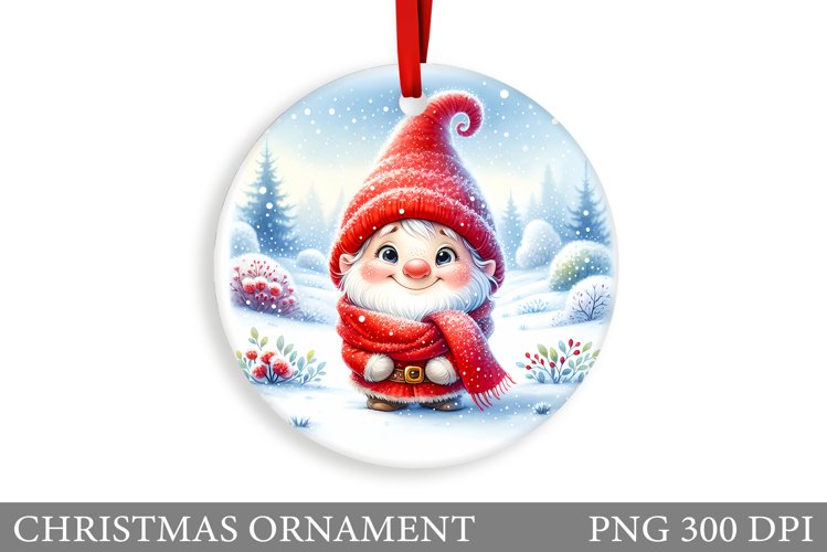 Cute Gnome Clipart Image 6