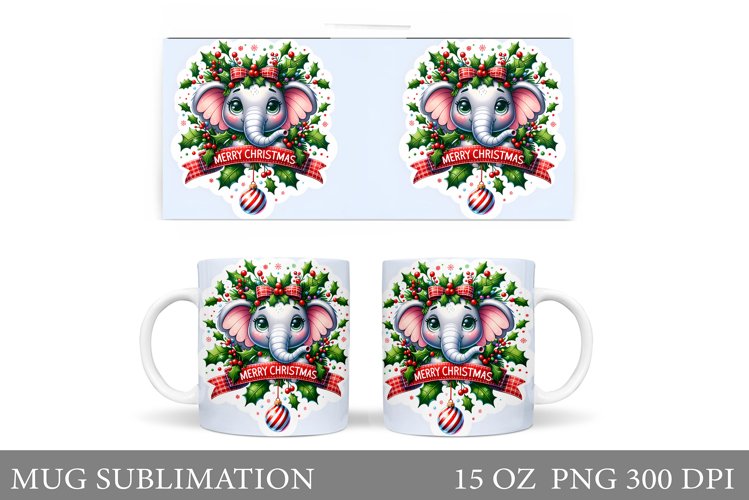 Cute Elephant Clipart Image 23
