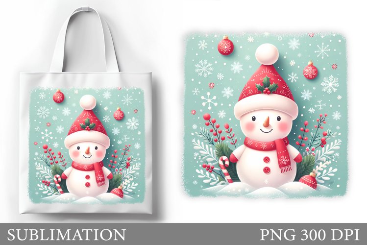 Cute Snowman Clipart Image 15