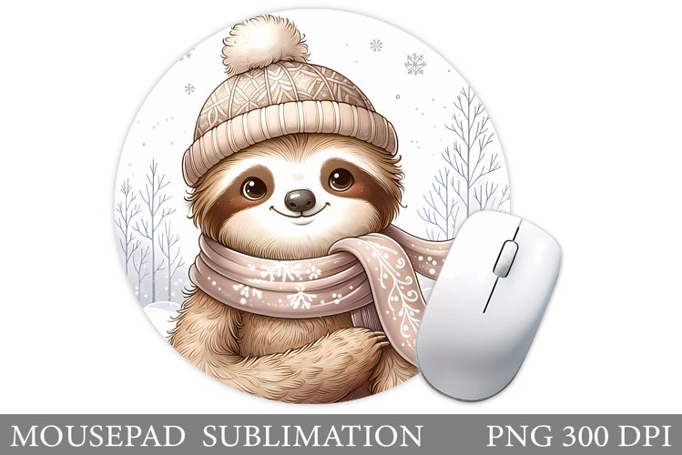 Cute Sloth Clipart Image 3