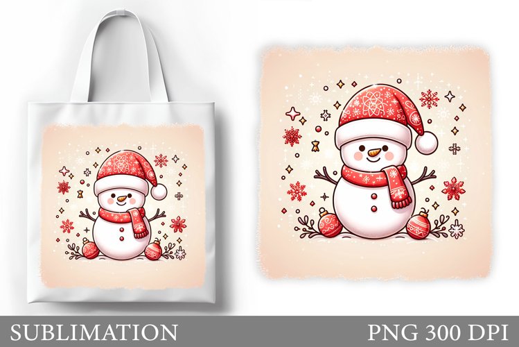 Cute Snowman Clipart Image 14