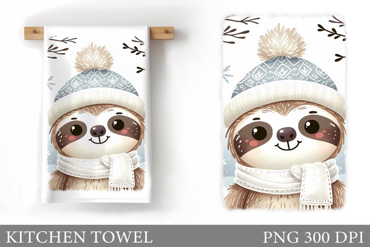Cute Sloth Clipart Image 18
