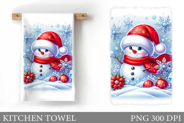 Cute Snowman Clipart Image 7
