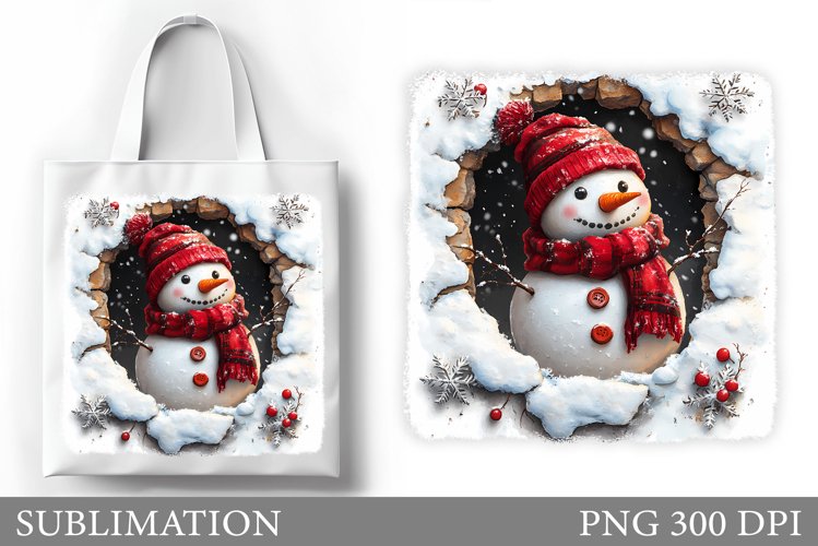 Cute Snowman Clipart Image 14