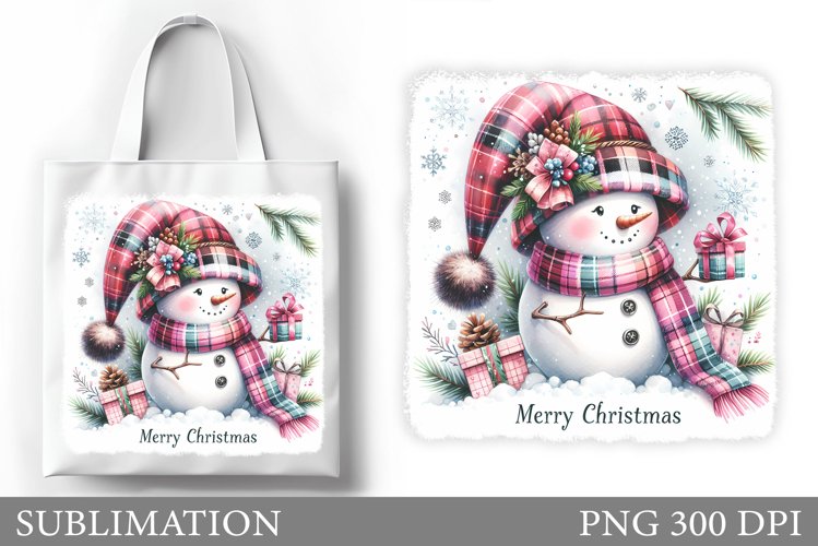 Cute Snowman Clipart Image 6