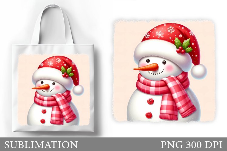 Cute Snowman Clipart Image 4