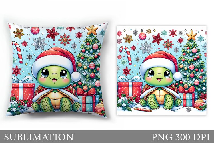 Cute Turtle Clipart Image 3