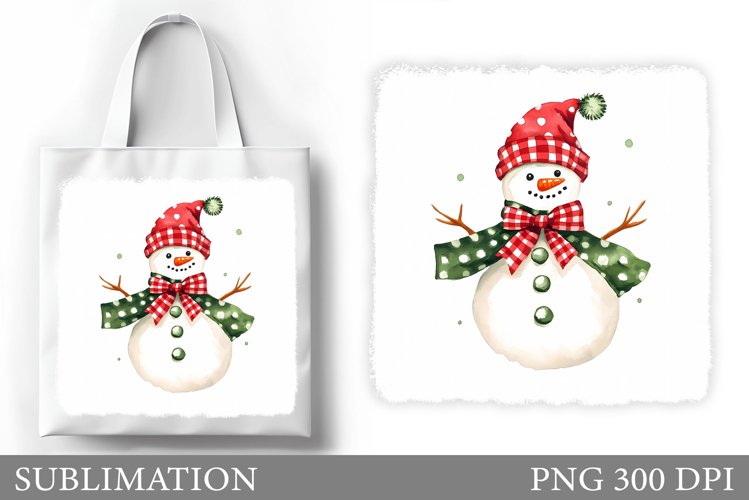 Cute Snowman Clipart Image 10